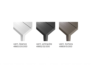 Стол раздвижной Nardi Rio 210 Alu Цвет: белый, садовая мебель