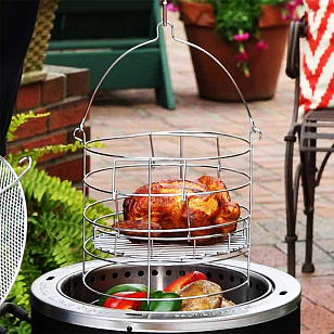 Решетка второго яруса Char-Broil для гриля Big Easy для сада