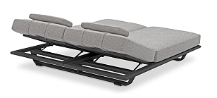 Комплект лежаков Brafritid Gotland антрацит/серый, алюминий, садовая мебель