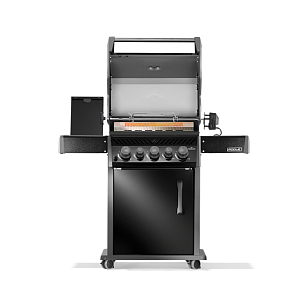 гриль газовый napoleon rogue 425 rsb (с конфоркой и вертелом)