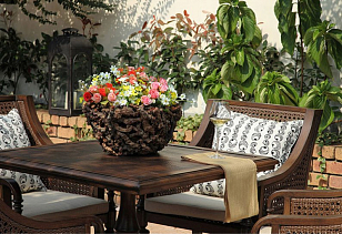 Обеденная группа Вишневый садъ Альберо Колониале, садовая мебель