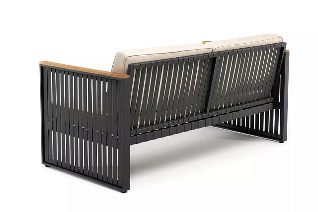 Диван из алюминия Joygarden Horizon двухместный 