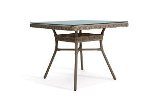 Комплект садовой мебели для обеда MOKKA VILLA ROSA на 4 персоны, садовая мебель