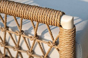 Лаунж-зона 4SIS Венеция, цвет соломенный, садовая мебель