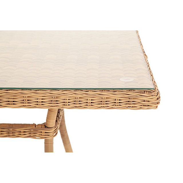 Обеденный стол 4SIS Латте 200 Цвет: соломенный 