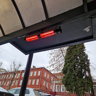 Уличный электрический обогреватель WWT Elcon RCH-3000/8, уличное оборудование