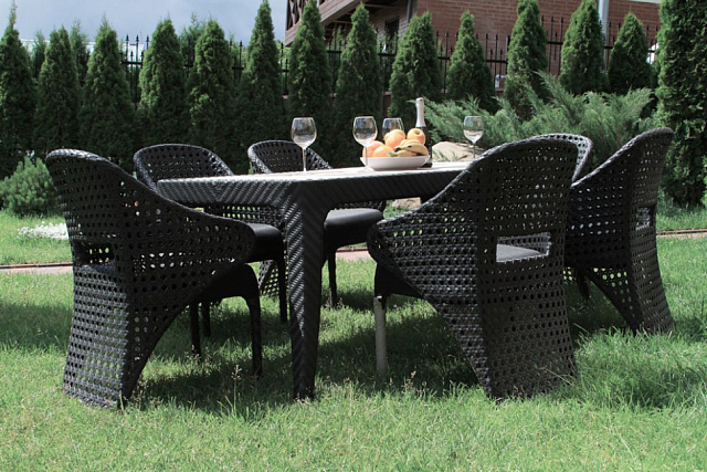 Обеденная группа Lite Chaild black 