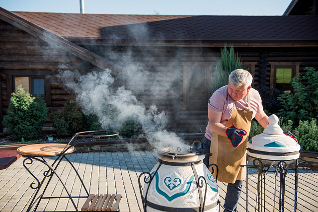 Стойка-подставка под крышку Amfora Tandoors малая