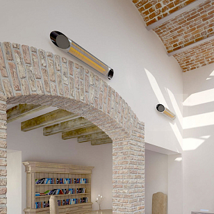 Уличный электрический обогреватель Veito Blade Silver, уличное оборудование