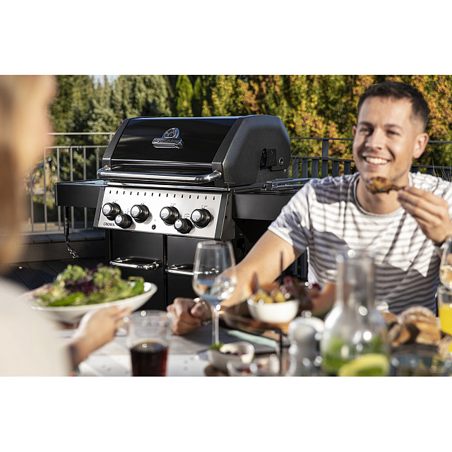 гриль газовый broil king crown 490