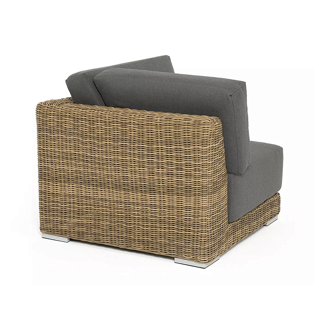 Кушетка 4SIS Капри, цвет соломенный 