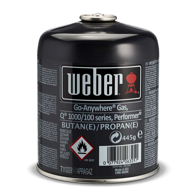 Газовый картридж Weber
