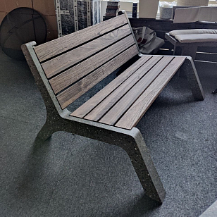 Уличное кресло Concretika C-lounge long для сада и загородного дома Уличное кресло Concretika C-lounge long, уличное оборудование