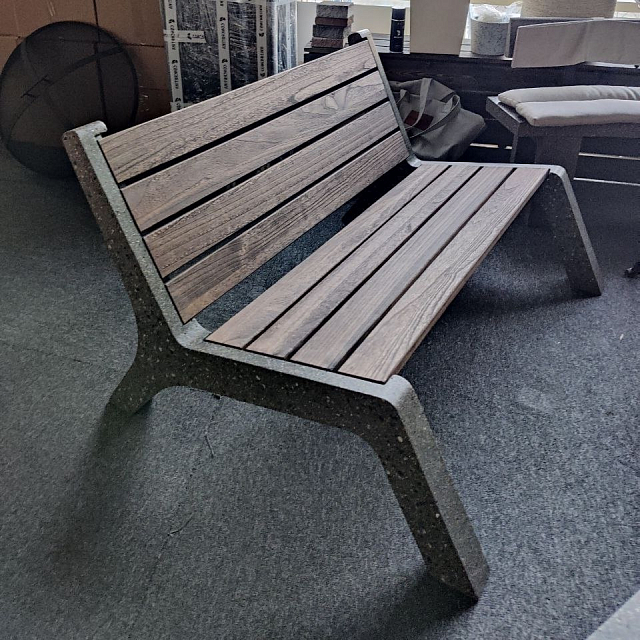 Уличное кресло Concretika C-lounge long 