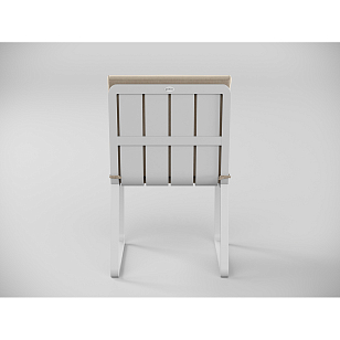 Стул Gardenini Premium Voglie Белый / Бежевый, садовая мебель