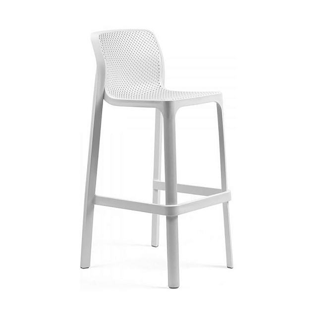 Стул барный Nardi Net Stool Цвет: белый 