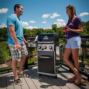 гриль газовый broil king baron 340