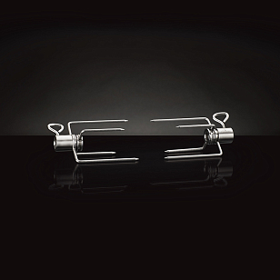 Комплект Napoleon из 2-х складных зажимов для вертела для сада