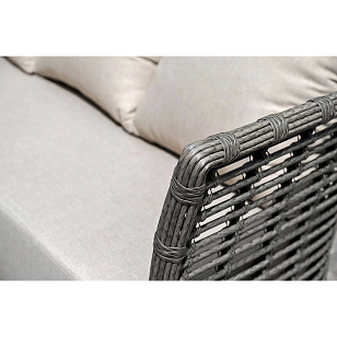 Лаунж-зона 4SIS Валенсия, цвет серый для дачи Лаунж-зона 4SIS Валенсия, цвет серый, садовая мебель