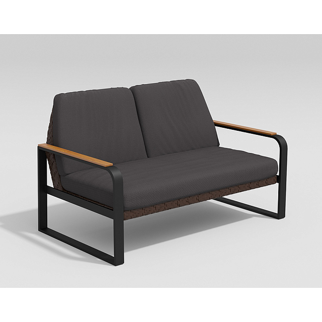 Лаунж зона Gardenini Bella Цвет темно-серый карбон 