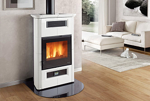 Печь дровяная La Nordica Fortuna Wanda Classic Цвет: белый, товары для загородного дома