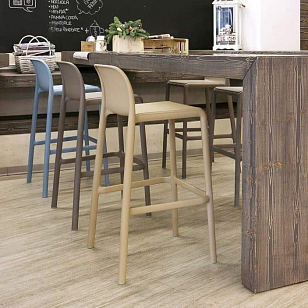 Стул барный Nardi Faro Цвет: голубой, садовая мебель