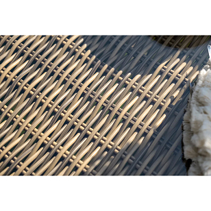 Обеденная группа 4SIS Дольче, цвет соломенный для дачи Обеденная группа 4SIS Дольче, цвет соломенный, садовая мебель