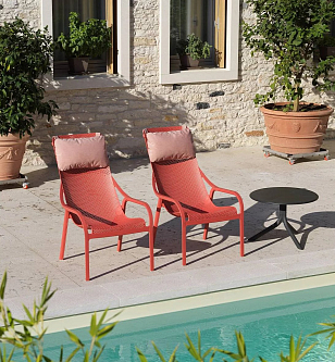 Стол обеденный Nardi Spritz Цвет: антрацит, садовая мебель