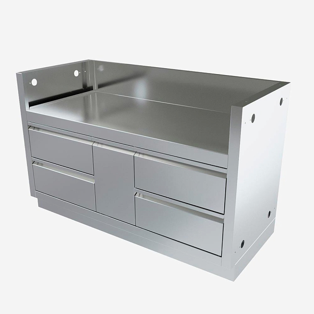 Тумба-основание гриля Napoleon Bipro-825 с 5-ю выдвижными ящиками