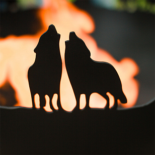 Кострище шар Firecup Тайга, уличное оборудование