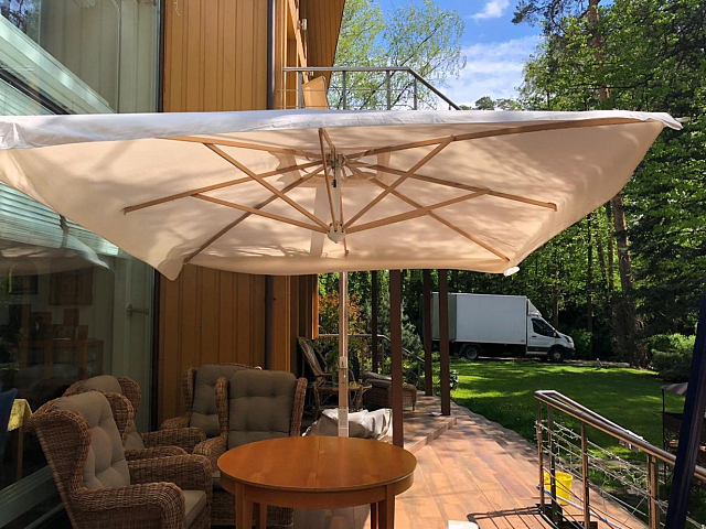 Зонт профессиональный Scolaro Pompei Braccio 300 х 300 