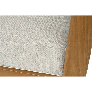 Кресло 4SIS Сидней, каркас бежевый, роуп бежевый, ткань бежевая, садовая мебель