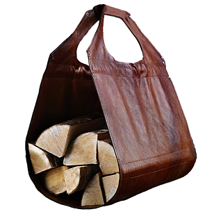 Дровница-переноска кожаная Concretika DR 90, уличное оборудование