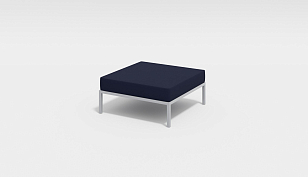 Лаунж зона Gardenini Serenita Dark Blue, садовая мебель