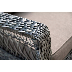 Лаунж зона 4SIS Гранд Латте, цвет графит для дачи Лаунж зона 4SIS Гранд Латте, цвет графит, садовая мебель