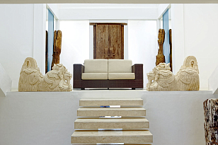 Диван с подушками Skyline Design CUATRO 2012 RED PULUT для дачи Диван с подушками Skyline Design CUATRO 2012 RED PULUT, садовая мебель