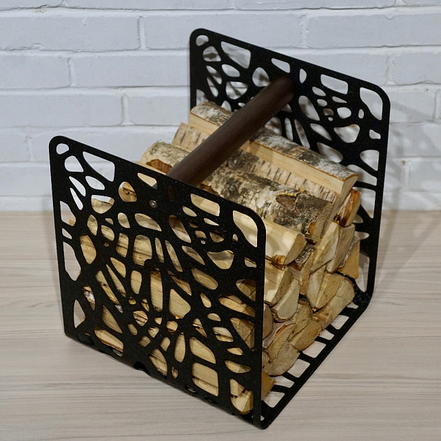 Дровник Grey stone Woodbox bubble