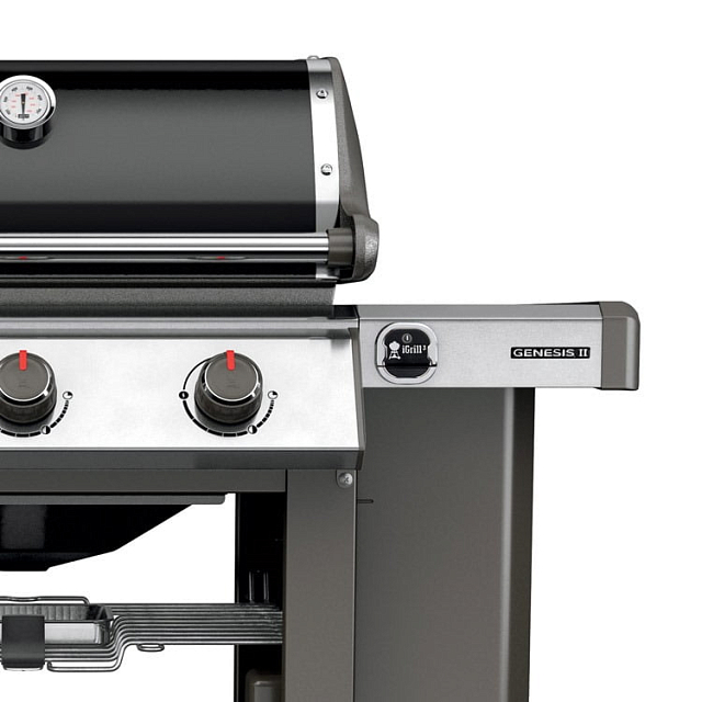газовый гриль weber genesis ii e-310 gbs, черный
