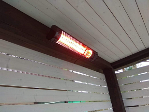 Уличный электрический обогреватель WWT Elcon BH-2000, уличное оборудование