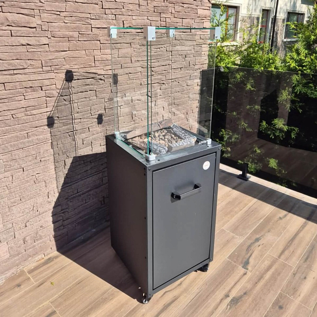 Уличный газовый обогреватель WWT 13K Black 