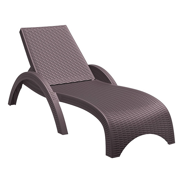 Шезлонг Siesta Contract GS 1009 (Fiji) Цвет: коричневый 