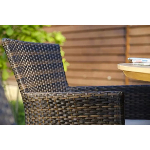 Обеденная группа Joygarden Modena 116 см на 4 персоны с креслами, садовая мебель