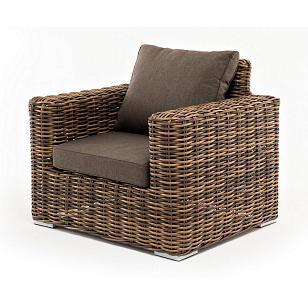 Кресло 4SIS Палермо Цвет: соломенный для дачи Кресло 4SIS Палермо Цвет: соломенный, садовая мебель