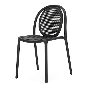 Стул Pedrali Remind Цвет: черный для дачи Стул Pedrali Remind Цвет: черный, садовая мебель