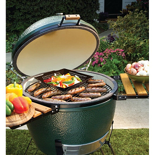 гриль керамический big green egg xlarge очень большой (диаметр решетки 61 см) для приготовления пищи Гриль керамический Big Green Egg XLarge ОЧЕНЬ БОЛЬШОЙ (диаметр решетки 61 см)