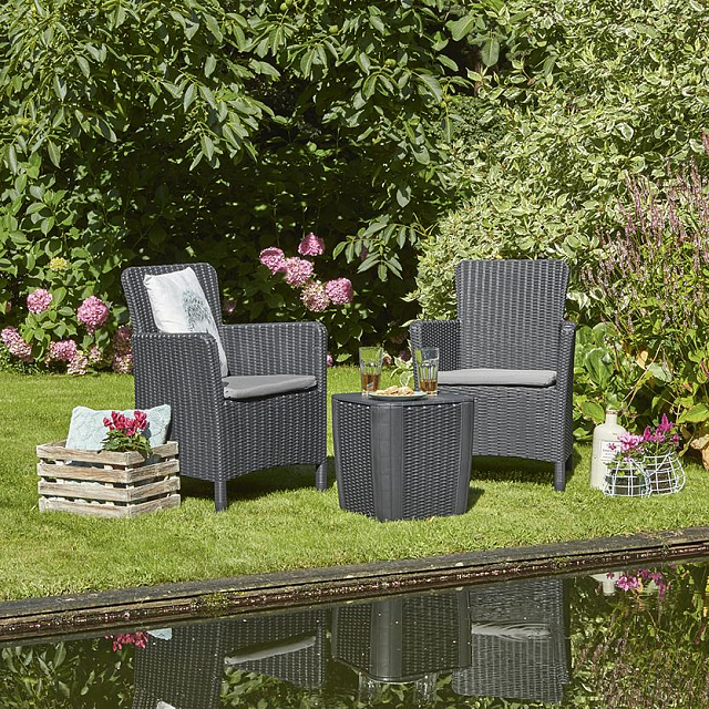 Комплект мебели Keter Trenton Balcony графит 