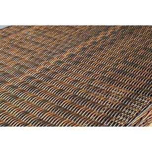 Обеденная группа 4SIS Моккачино, цвет коричневый, садовая мебель