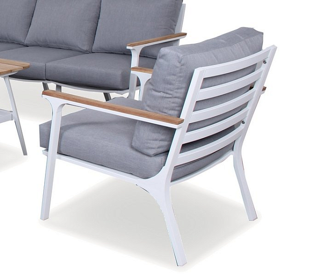 Диван Joygarden Concorde трехместный белый 