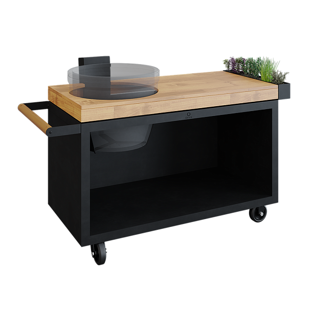 Стол OFYR Table PRO для Kamado Joe черный