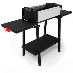 Мангал Grillver Kraftiks Silver на подставке для сада